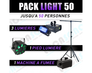 PACK MINI LIGHT 50 personnes