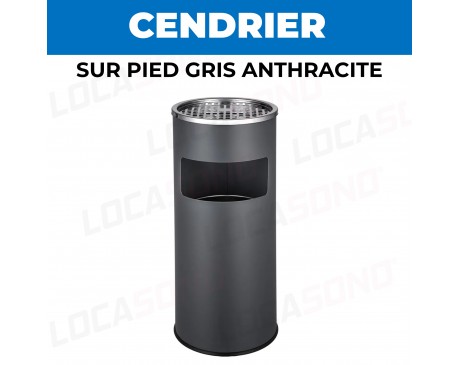 Cendrier exterieur, facile à nettoyer, Cendrier fermé, pour